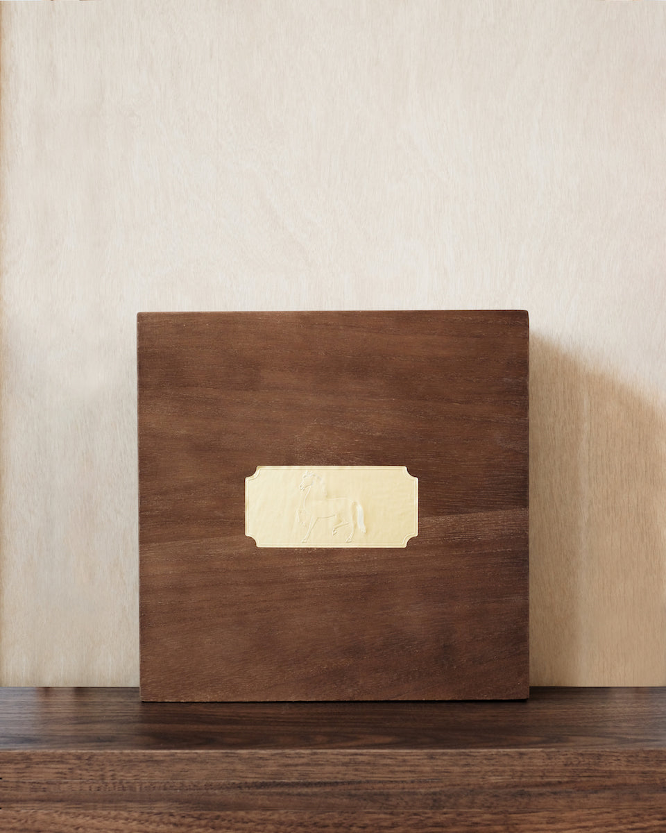 100 Smiles Mini - Limited Edition Tabletop Framed Art Print (Golden)