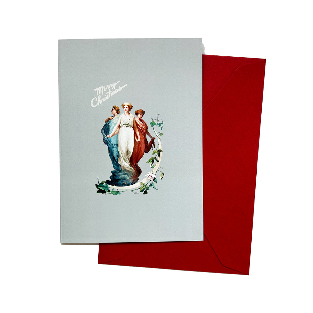 Vintage Inspired Christmas Card (Single)