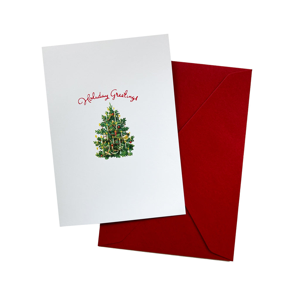 Vintage Inspired Christmas Card (Single)