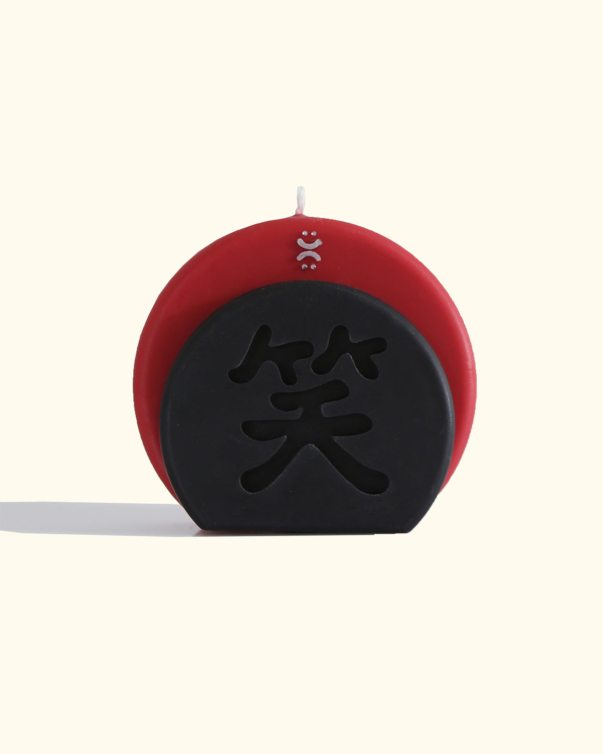 Smile Candle Sculpture - Masquerade