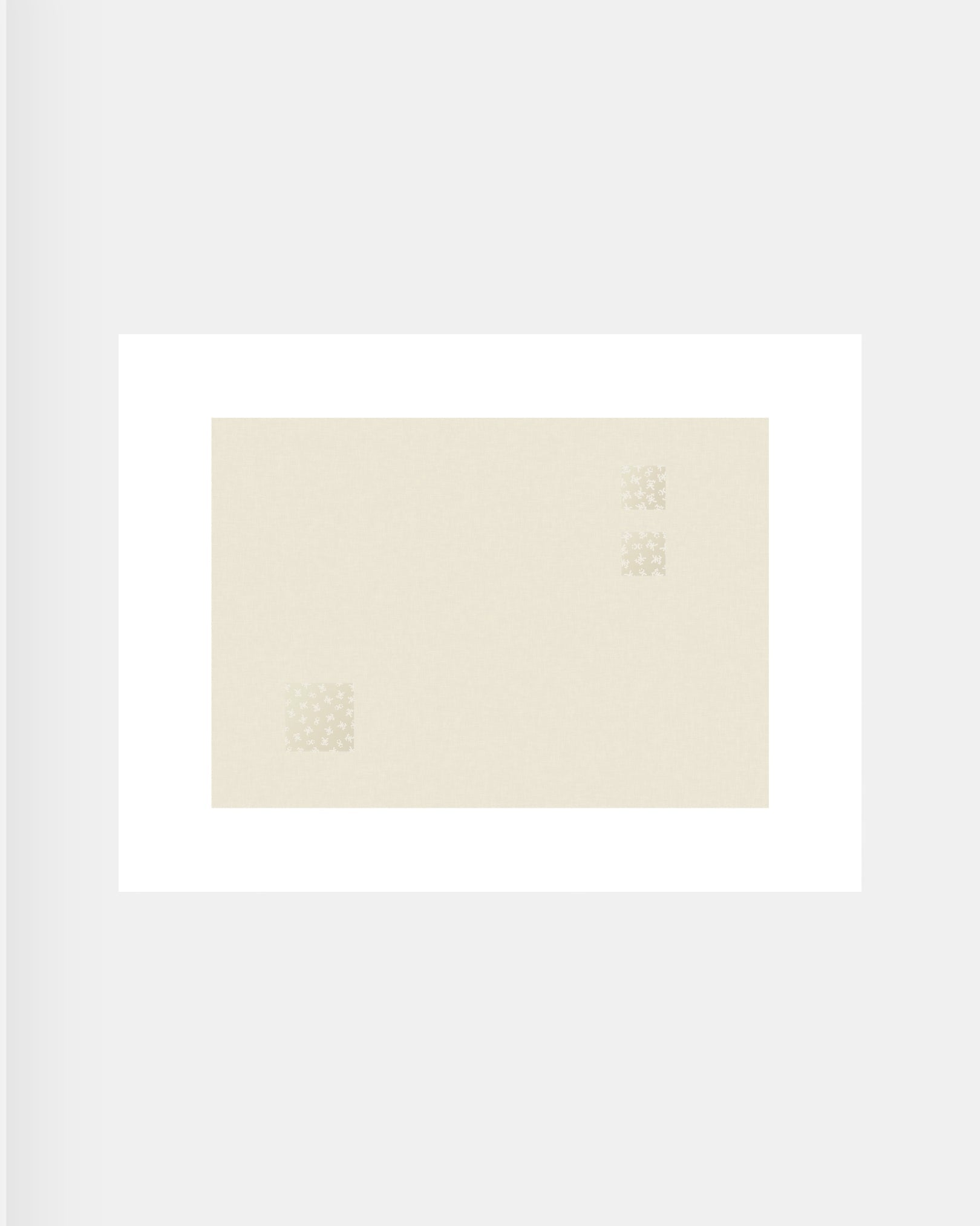 9am Smiles (Beige) Art Print by TTS (the tiny smile) Limited Edition GAROME