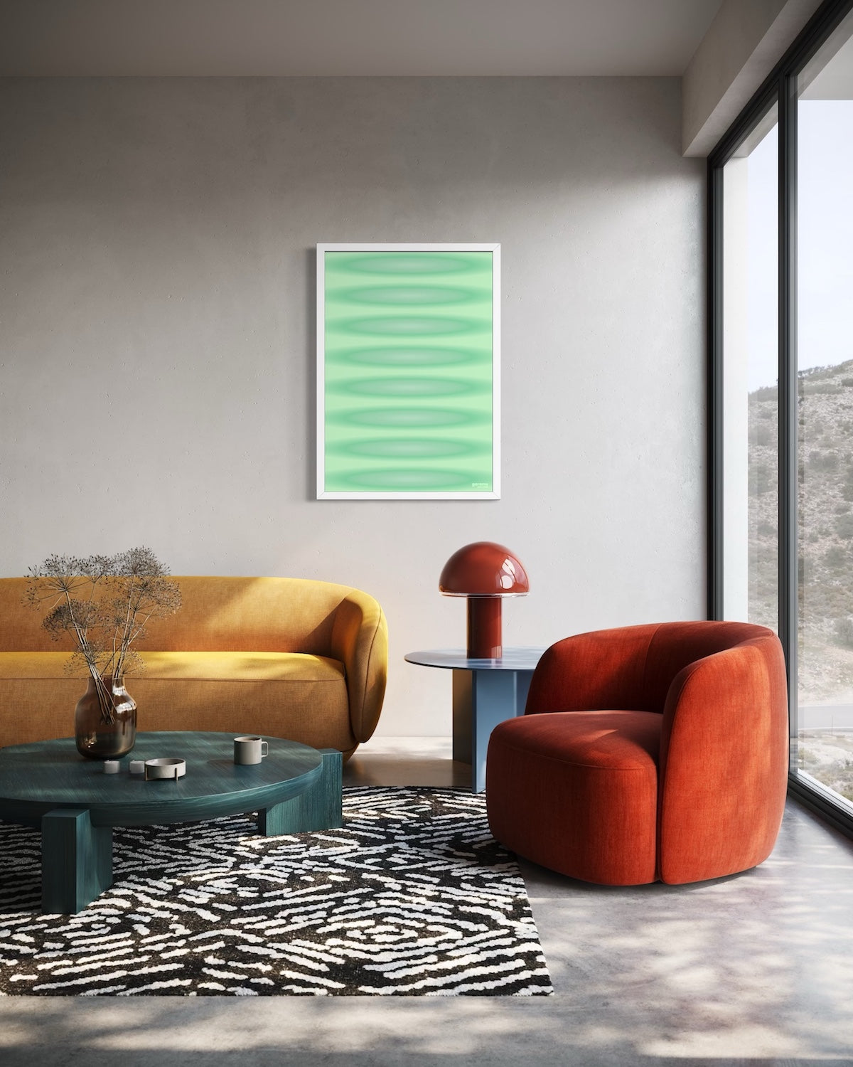 Orbit Dream (v) Art Print