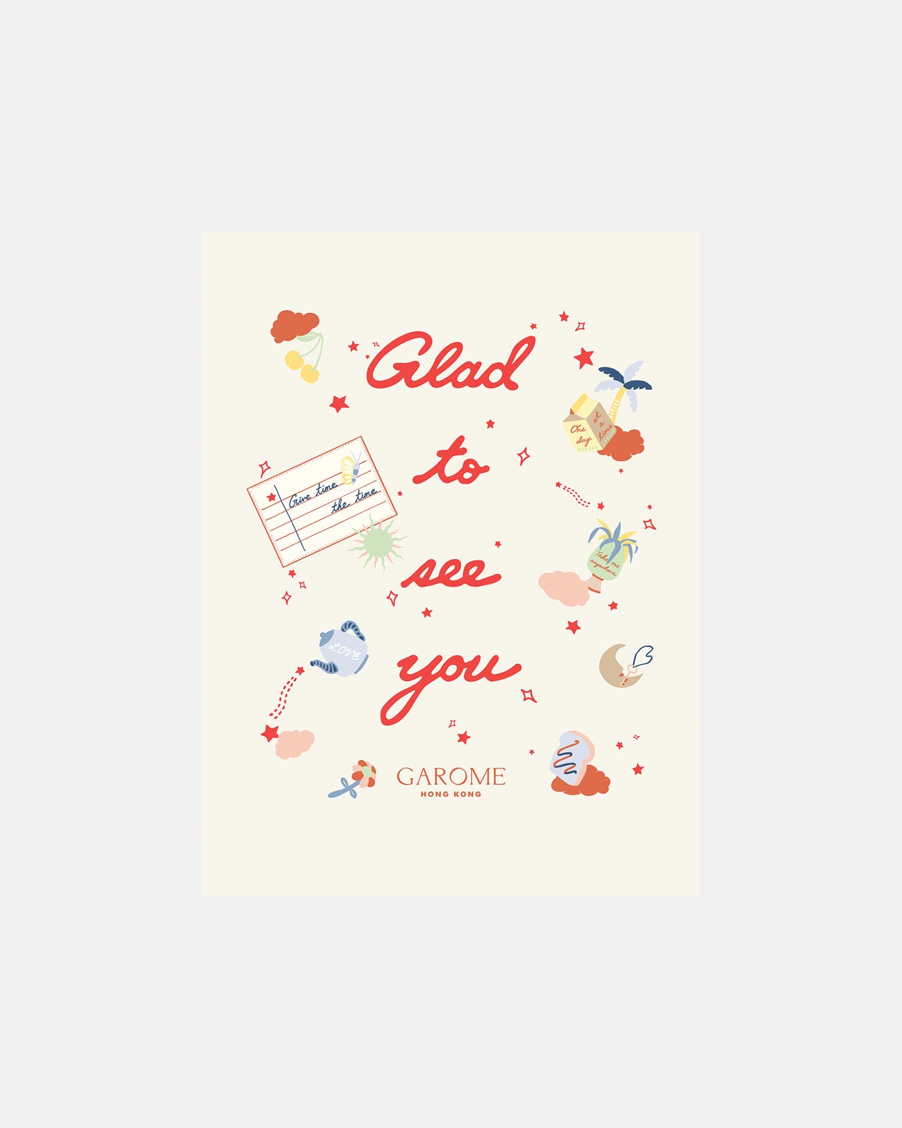 garome hong kong glad to see you