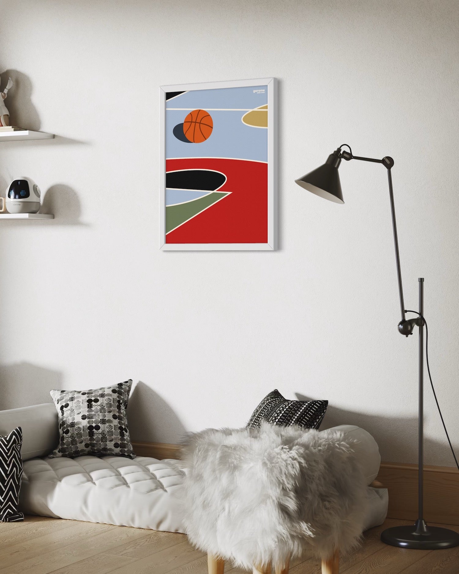 Basketball Art Print