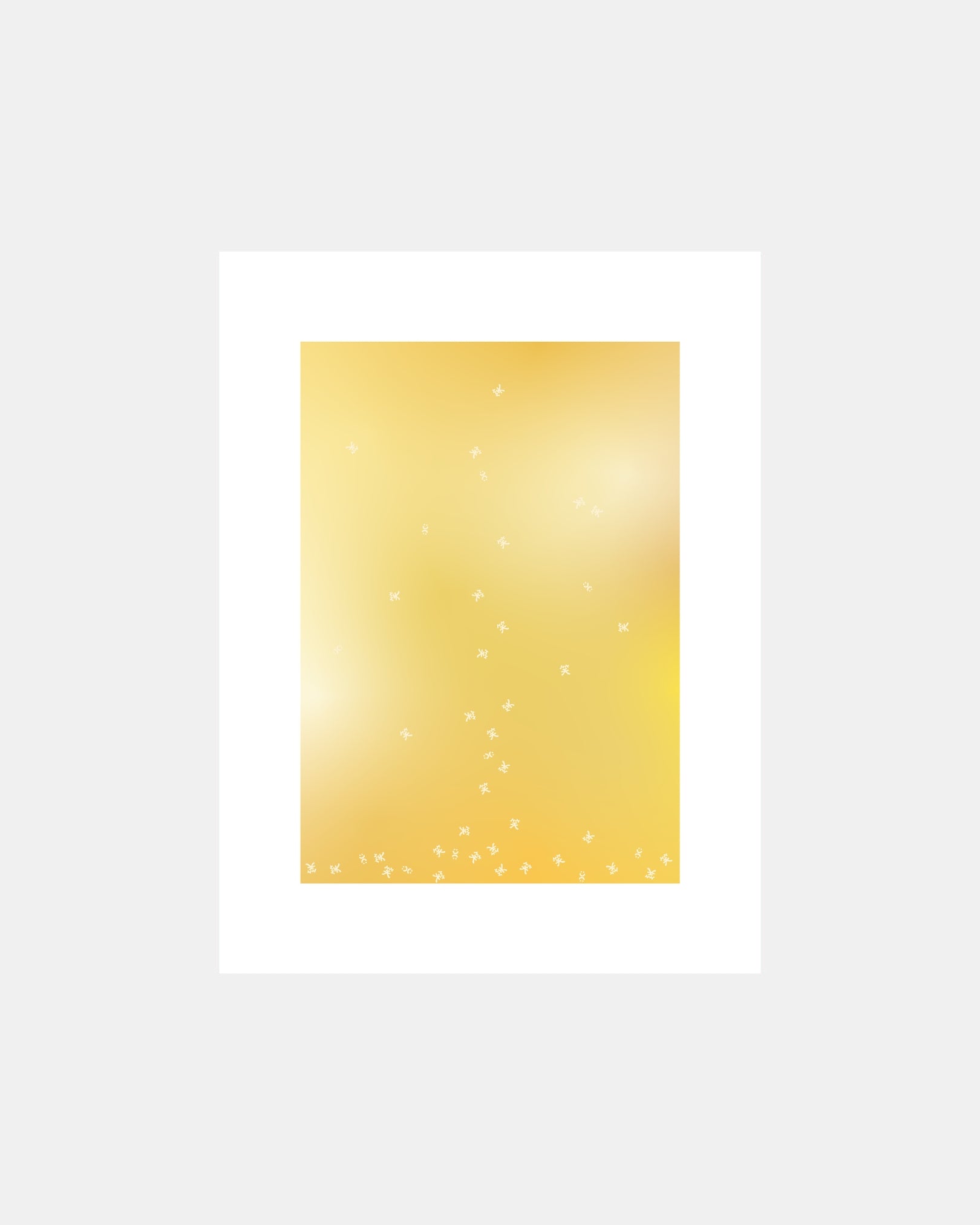 fly, flying smiles Art Print (Golden Citrine) by TTS (the tiny smile) | Limited Edition GAROME