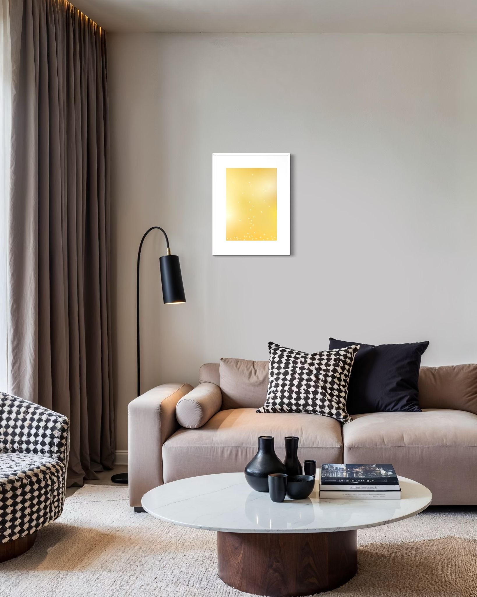 fly, flying smiles Art Print (Golden Citrine) by TTS (the tiny smile) | Limited Edition