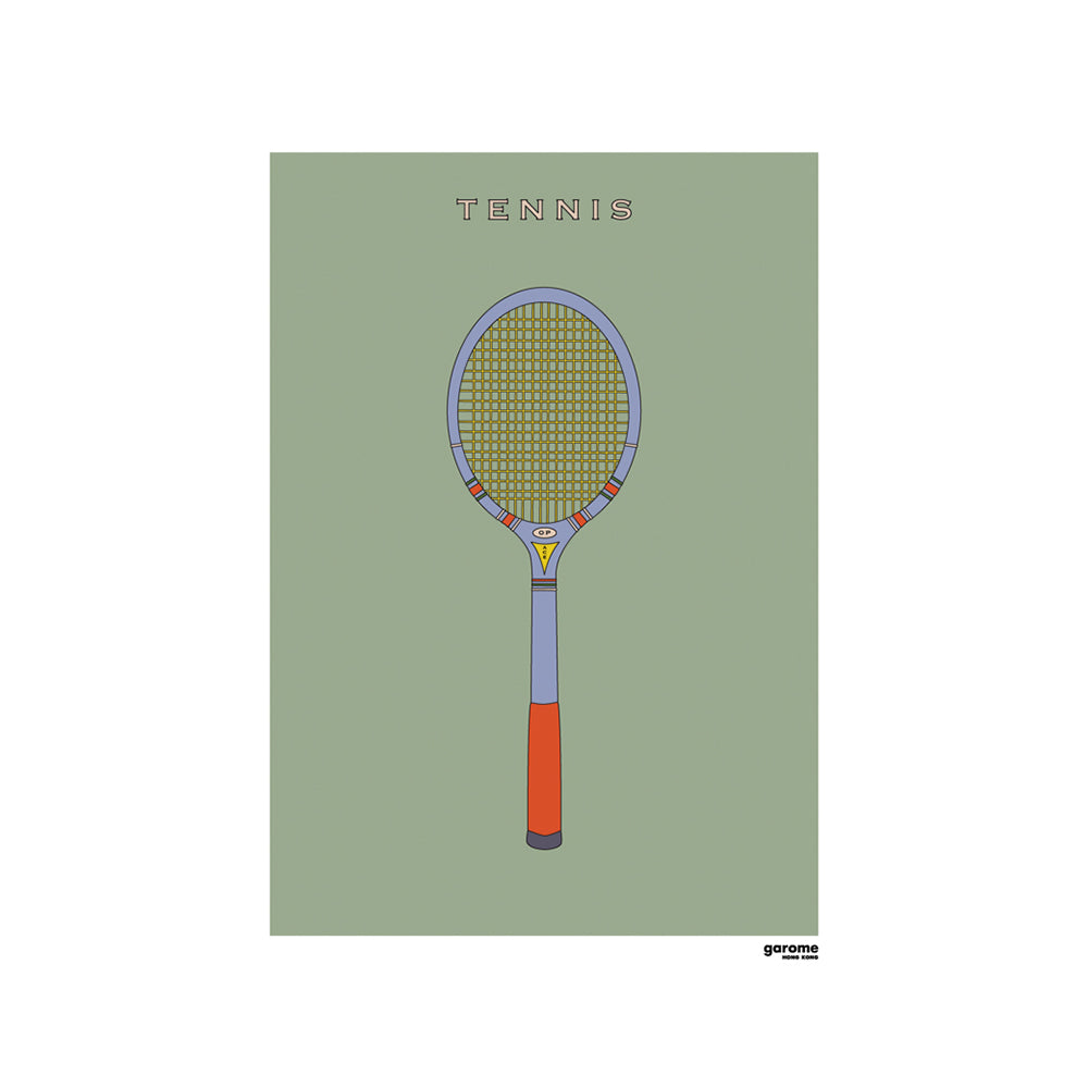 Tennis Ace Art Print