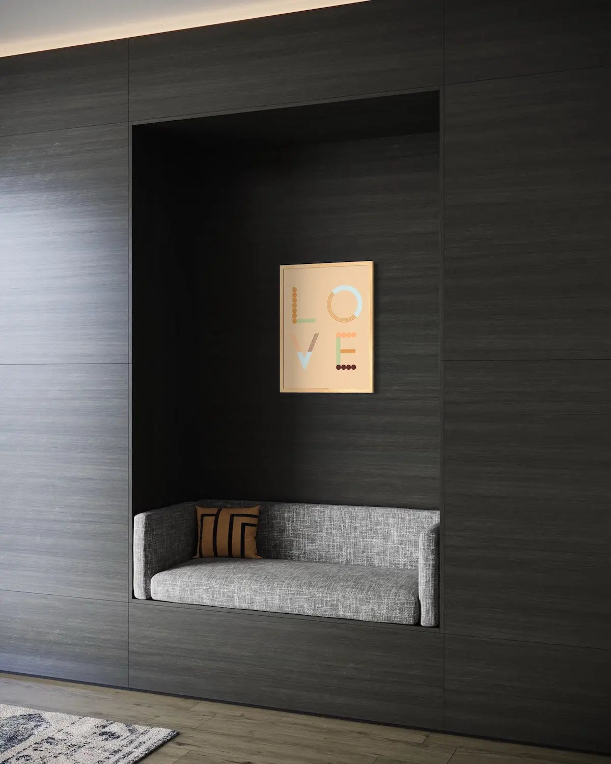 LOVE Art Print (Beige) GAROME