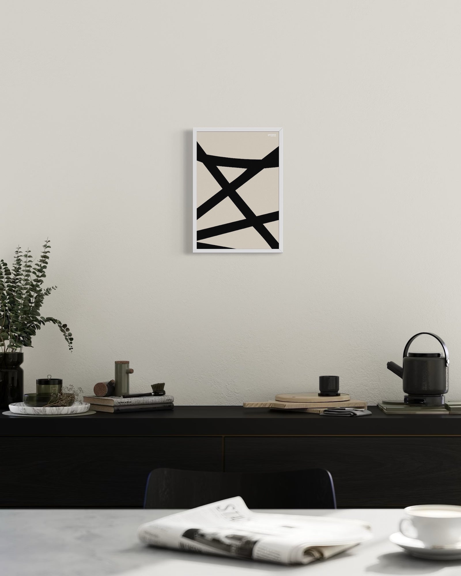 Monochrome (ii) Art Print