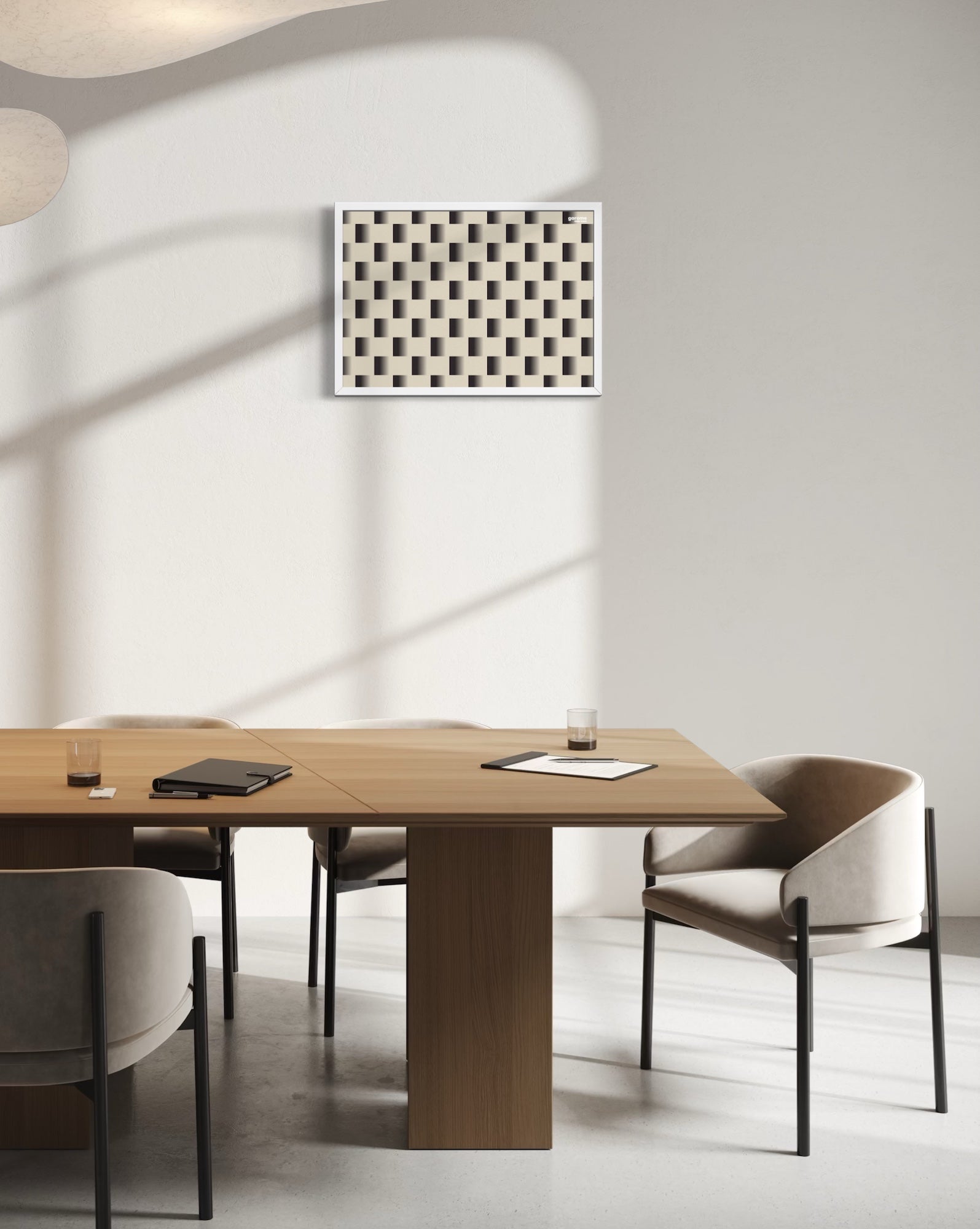 Monochrome 10 Art Print