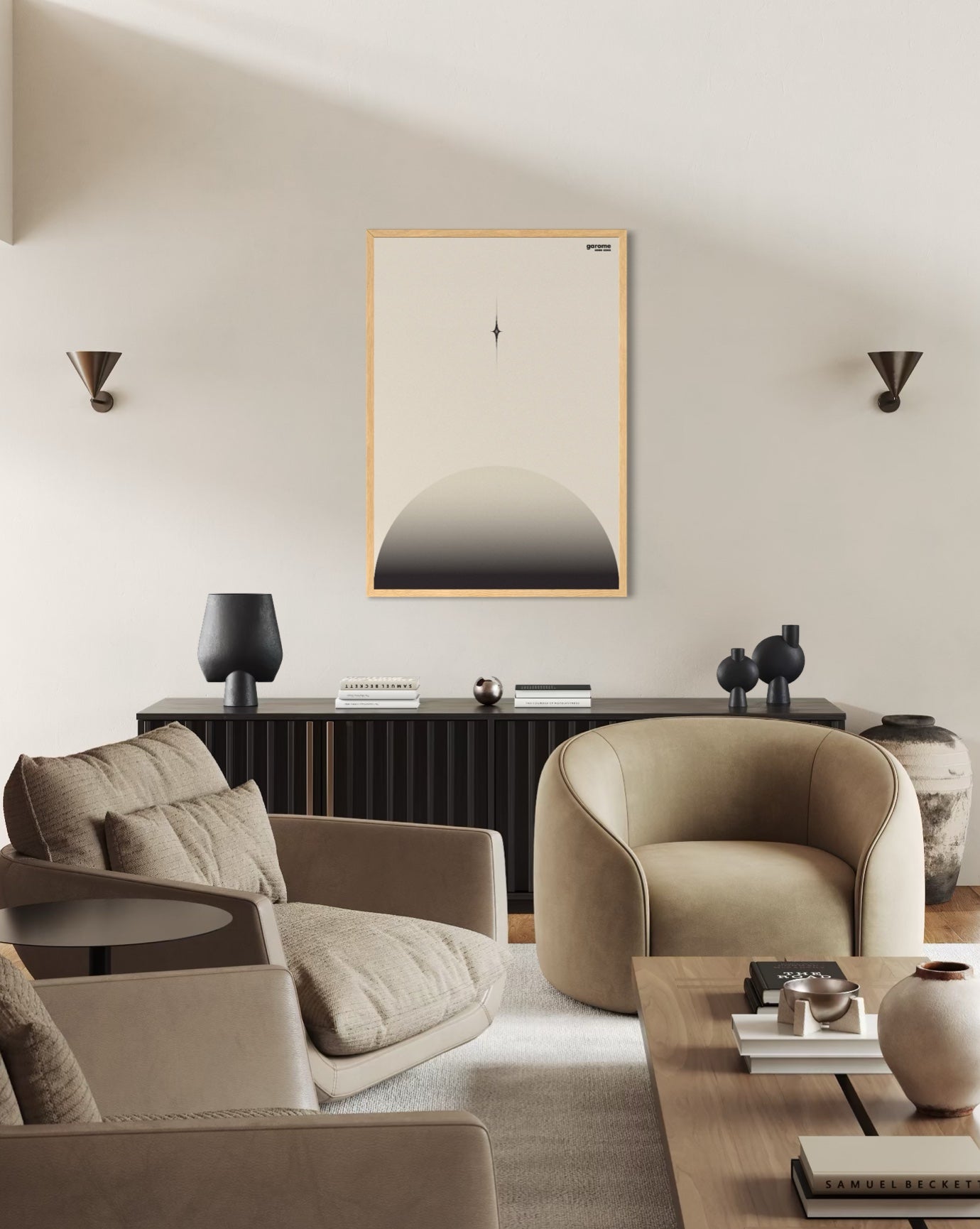 Monochrome 06 Art Print