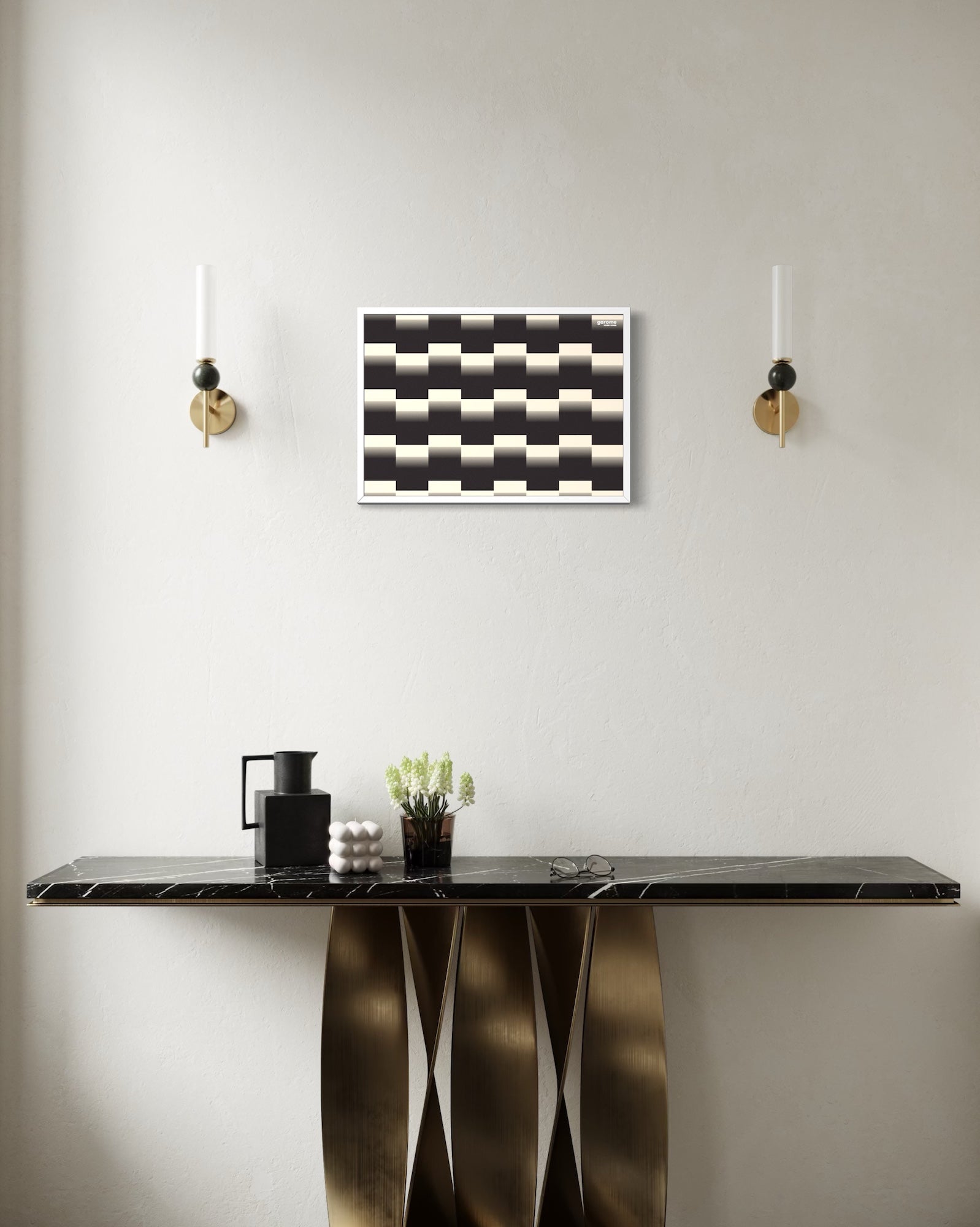 Monochrome 09 Art Print