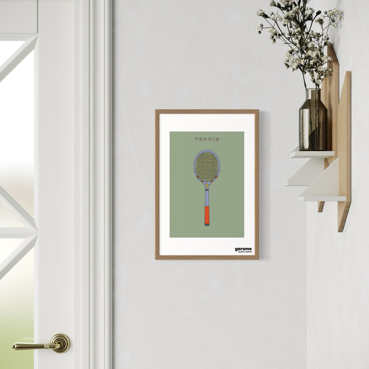 Tennis Ace Art Print