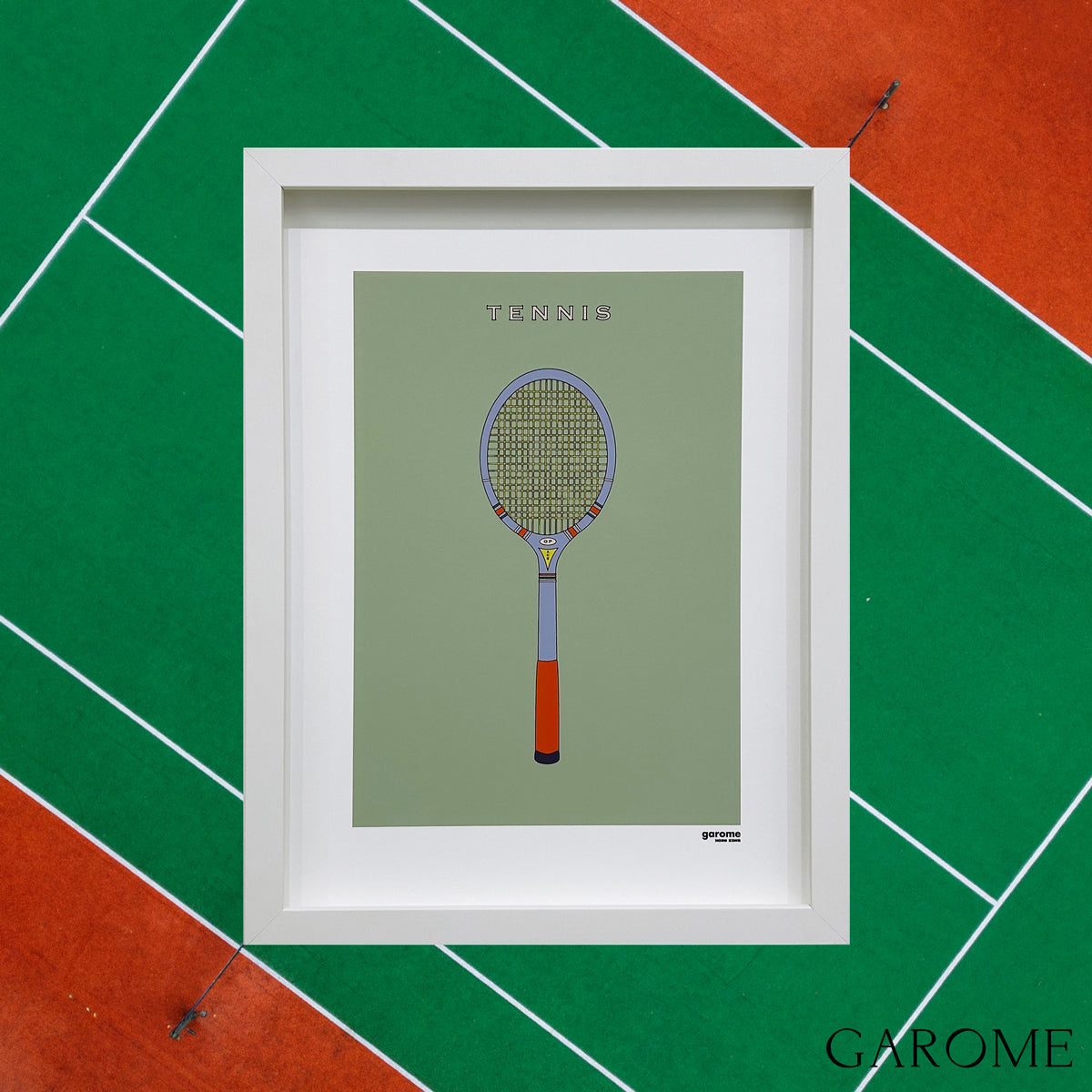 Tennis Ace Art Print