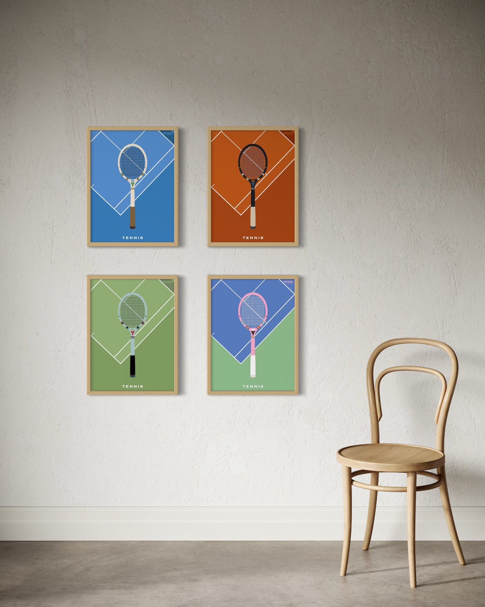 Tennis - US Open Art Print