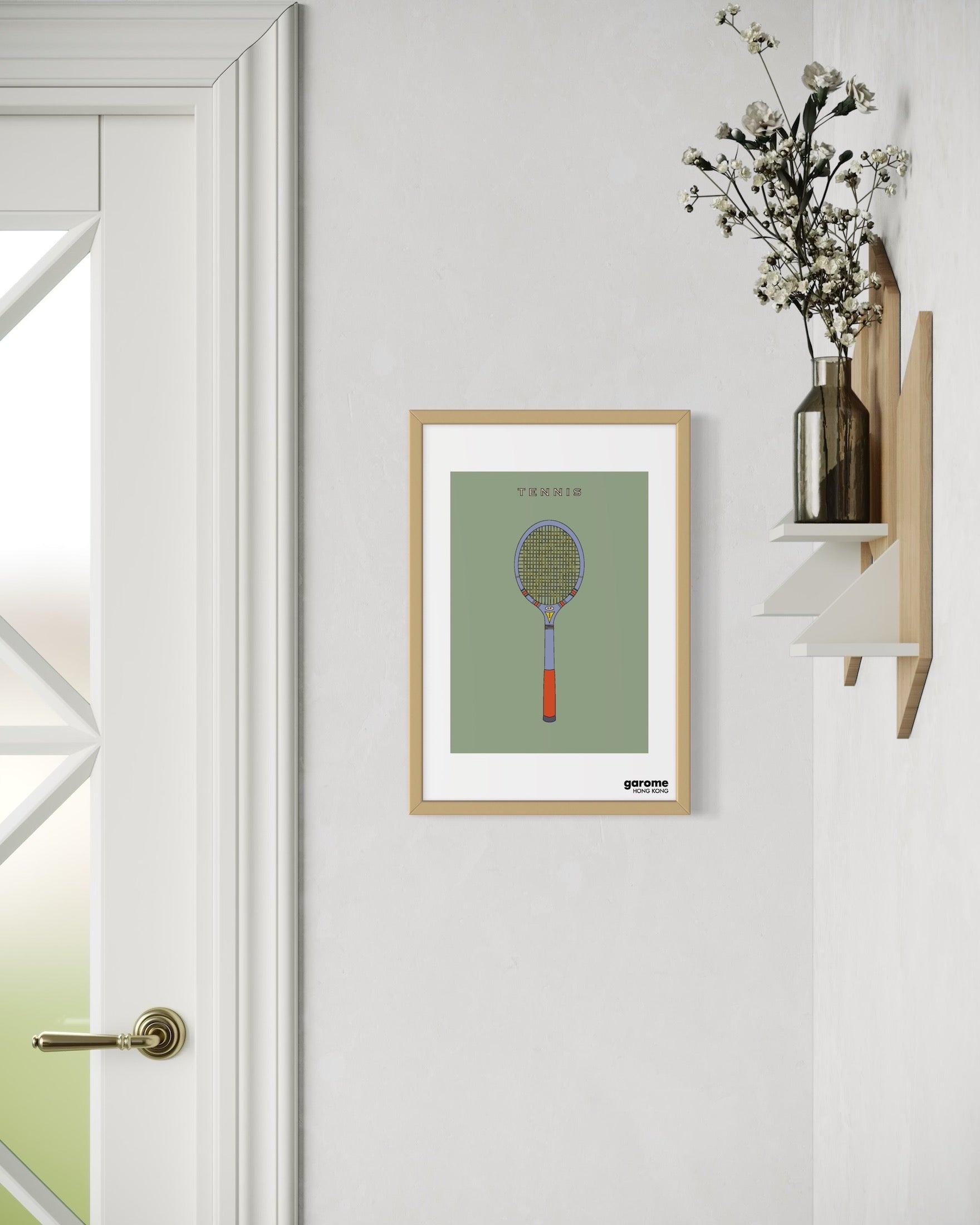 Tennis Ace Art Print