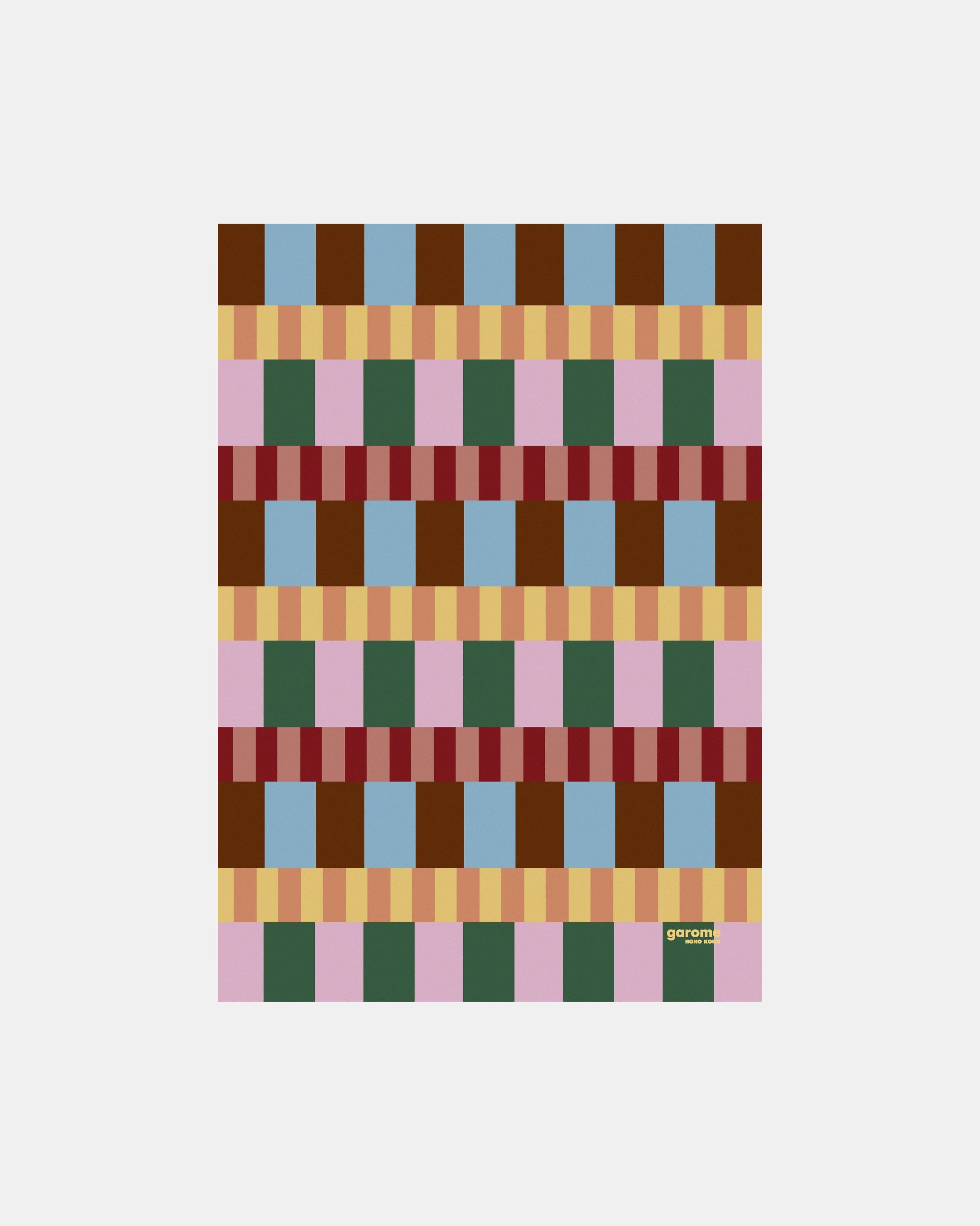 Together (i) Colour Pattern Art Print