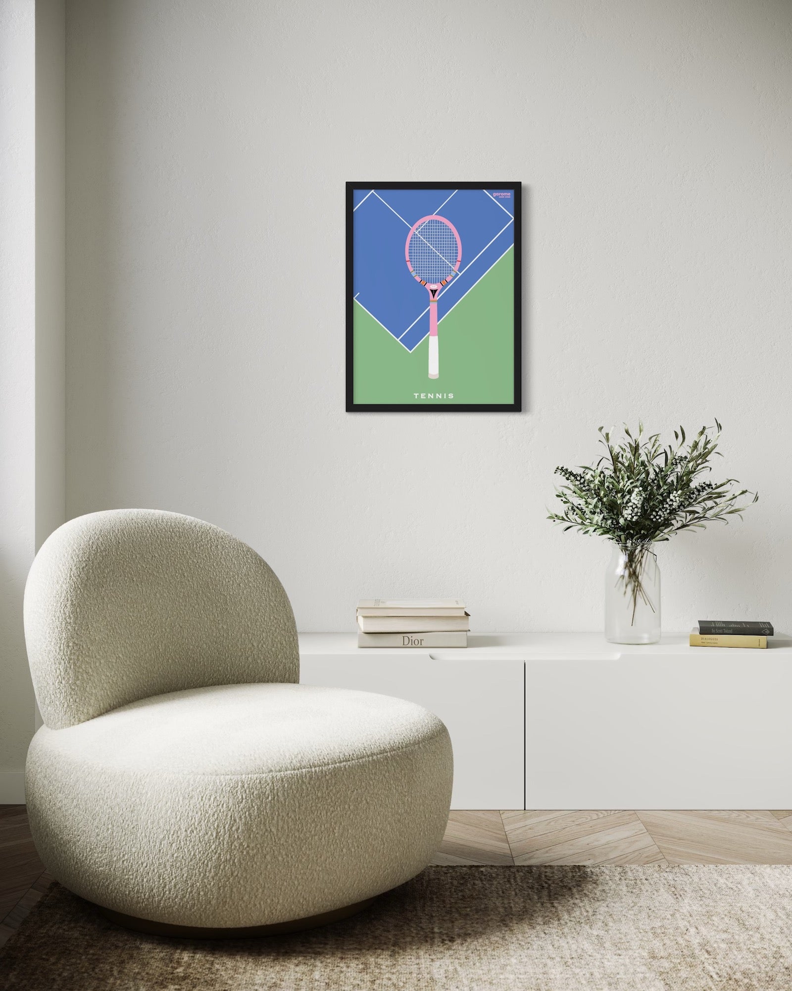 Tennis - US Open Art Print