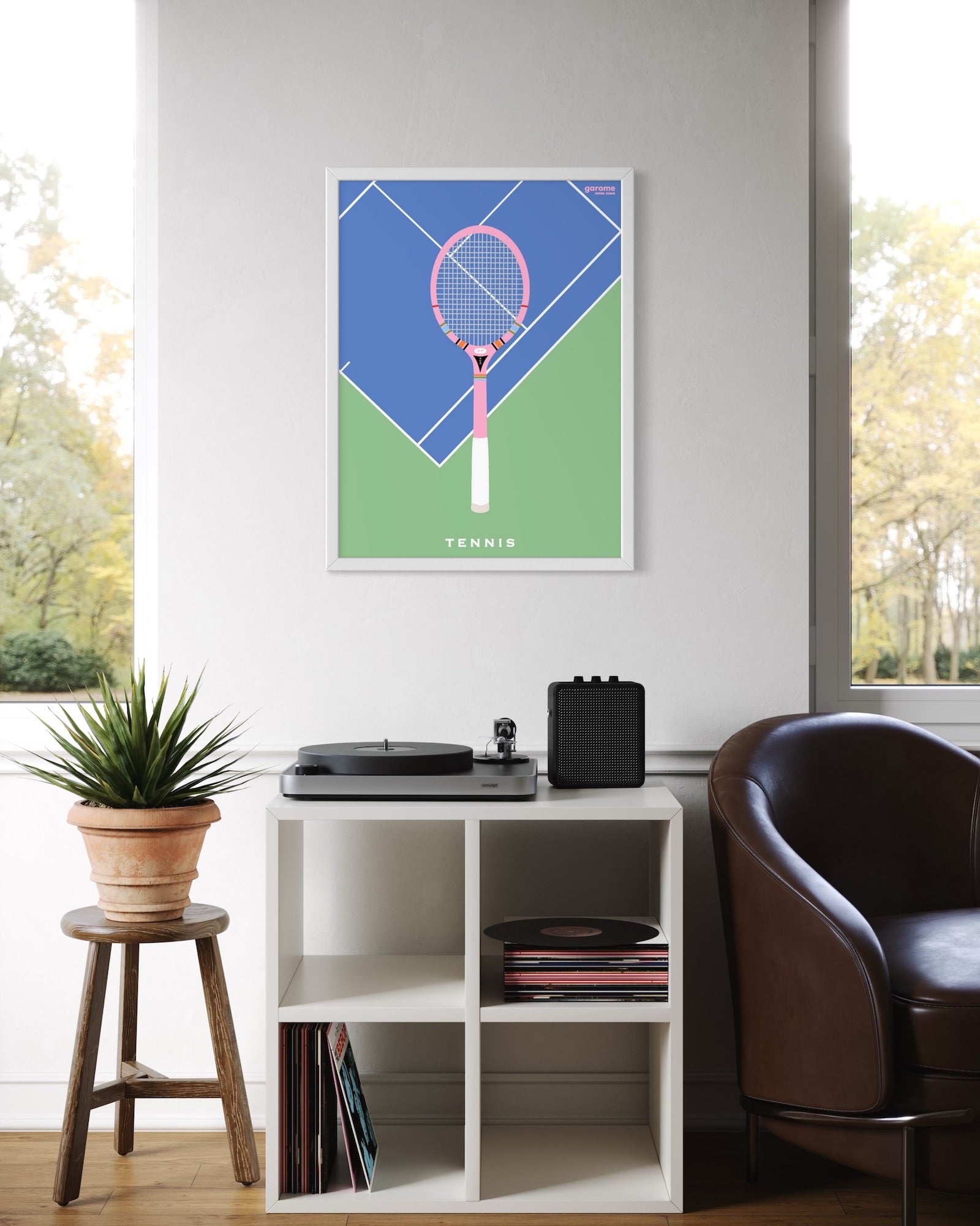 Tennis - US Open Art Print