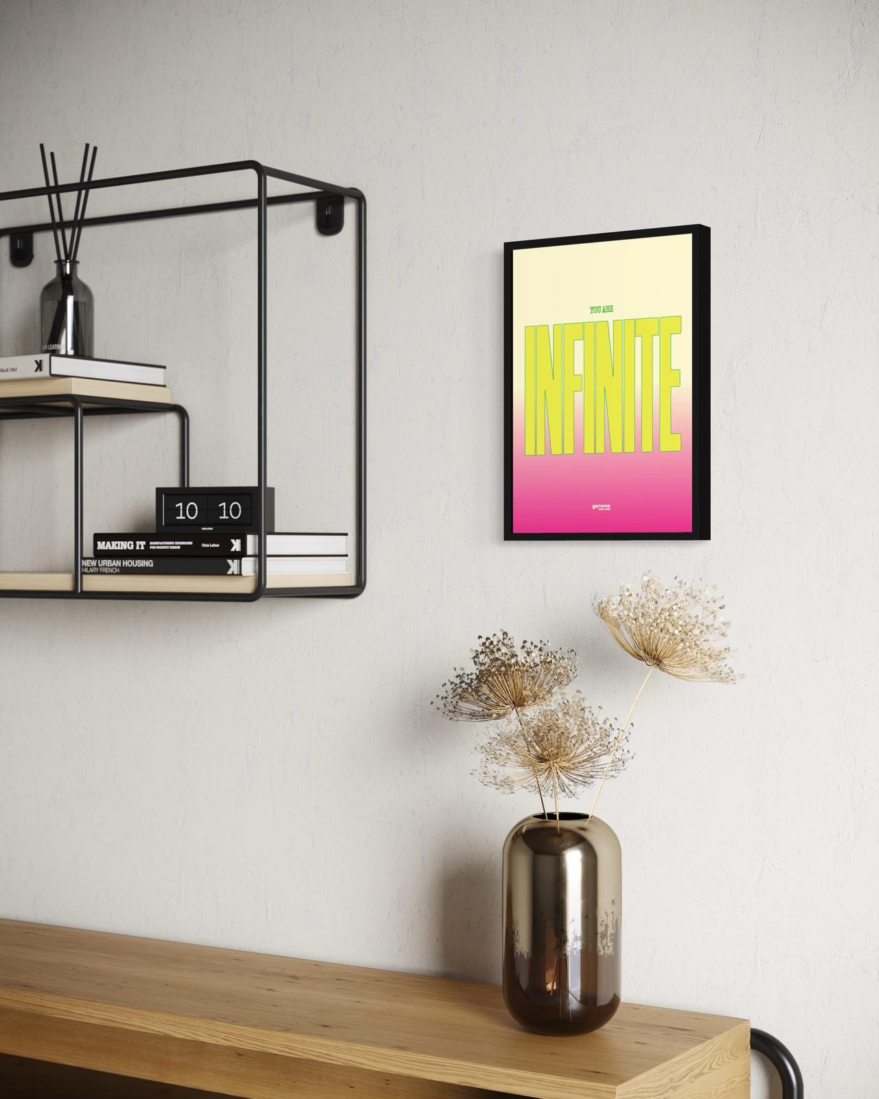 You Are Infinite Art Print (Yellow)